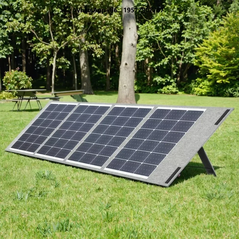 200W Product Outdoor Power 1000W 300Watt 30W Hook Custom Bank Car Goal Out Energy Fold 120W Polym Solar Panel Camp