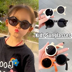 New Fashion Kids Sunglasses for Boys Girls Portable Folding Cute Baby Shades Eyewear Children Cartoon Outdoor UV Sun Eyeglasses