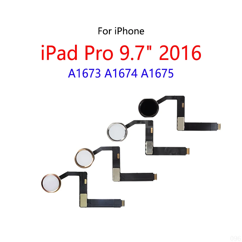 Home Button Fingerprint Scanner Touch ID Menu Return Sensor Flex Cable For iPad Pro 9.7