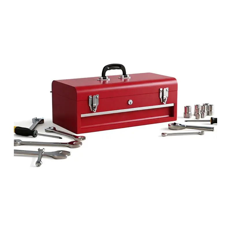 Hard Portable Toolbox Customizable Multi-Drawer Cabinet Modern Style Metal Drawer Toolbox Garage Toolbox