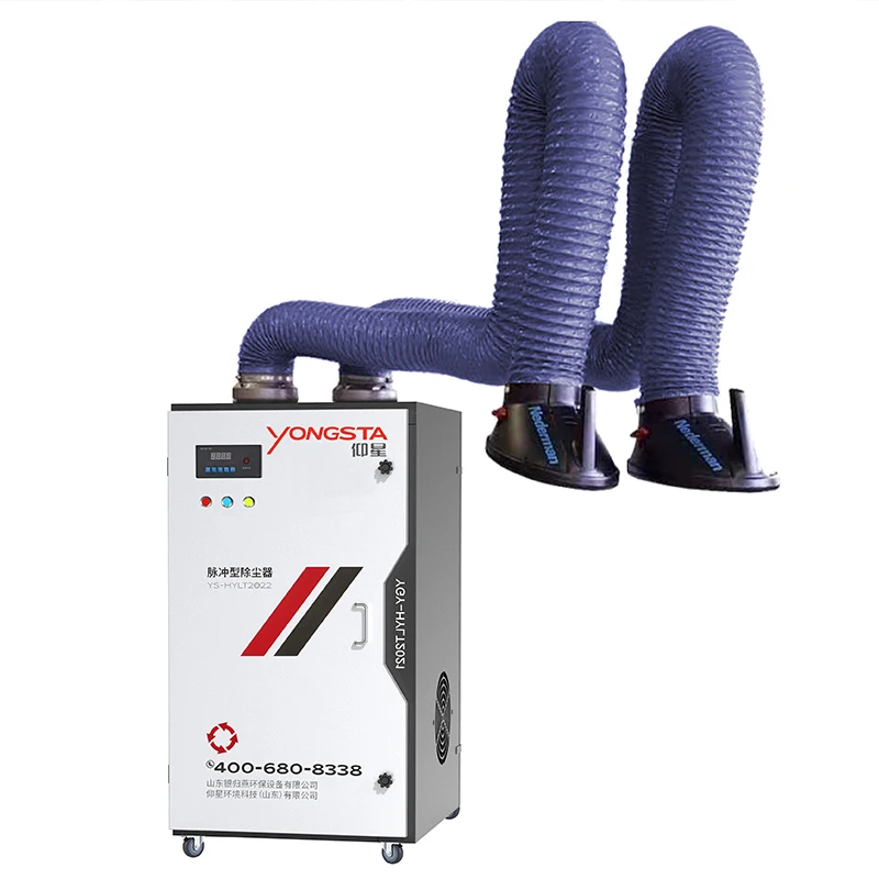 

2025Industrial Portable Cartridge Filter Dust Collector Mobile Welding Fume Extractor with Self-Cleaning Feature CE Certified