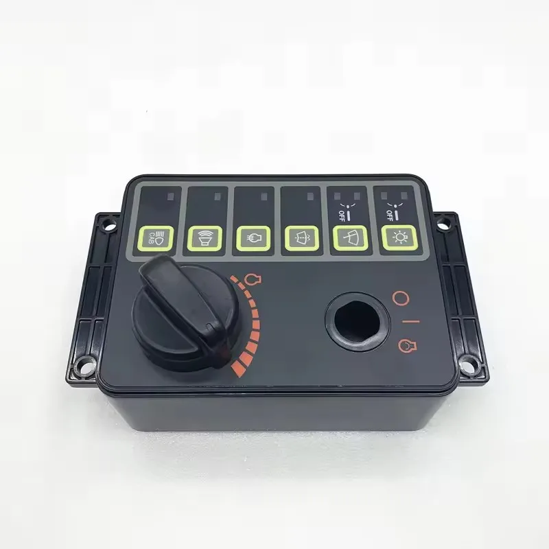 

Excavator Parts 21N8-20505 21N8-20506 For 80 130 150 225 215 290 305 375-7 Air Conditioning switch Control Panel