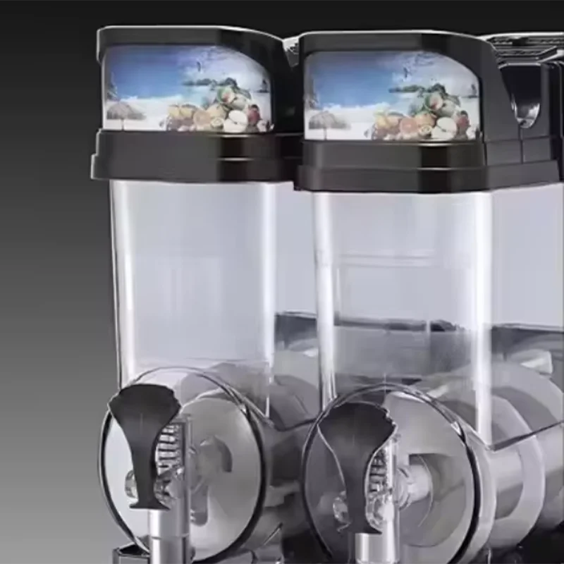 Three Tank Slushy Flavour Space Frozen Drink Slush Machine New   Commercial