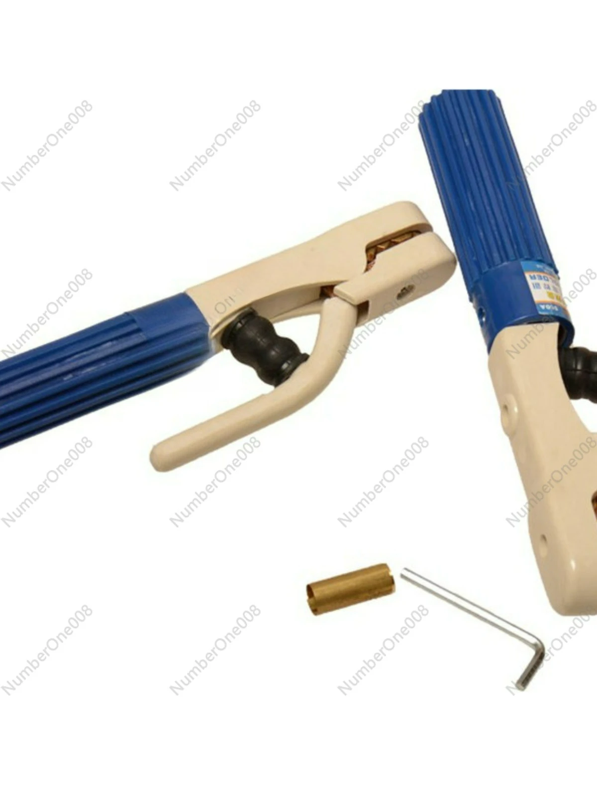 

Industrial Ceramic Welding Clamp 300A/500A, Heat Insulated Arc Welding Pliers, Anti-Slip Heat Resistant Electrode Holder