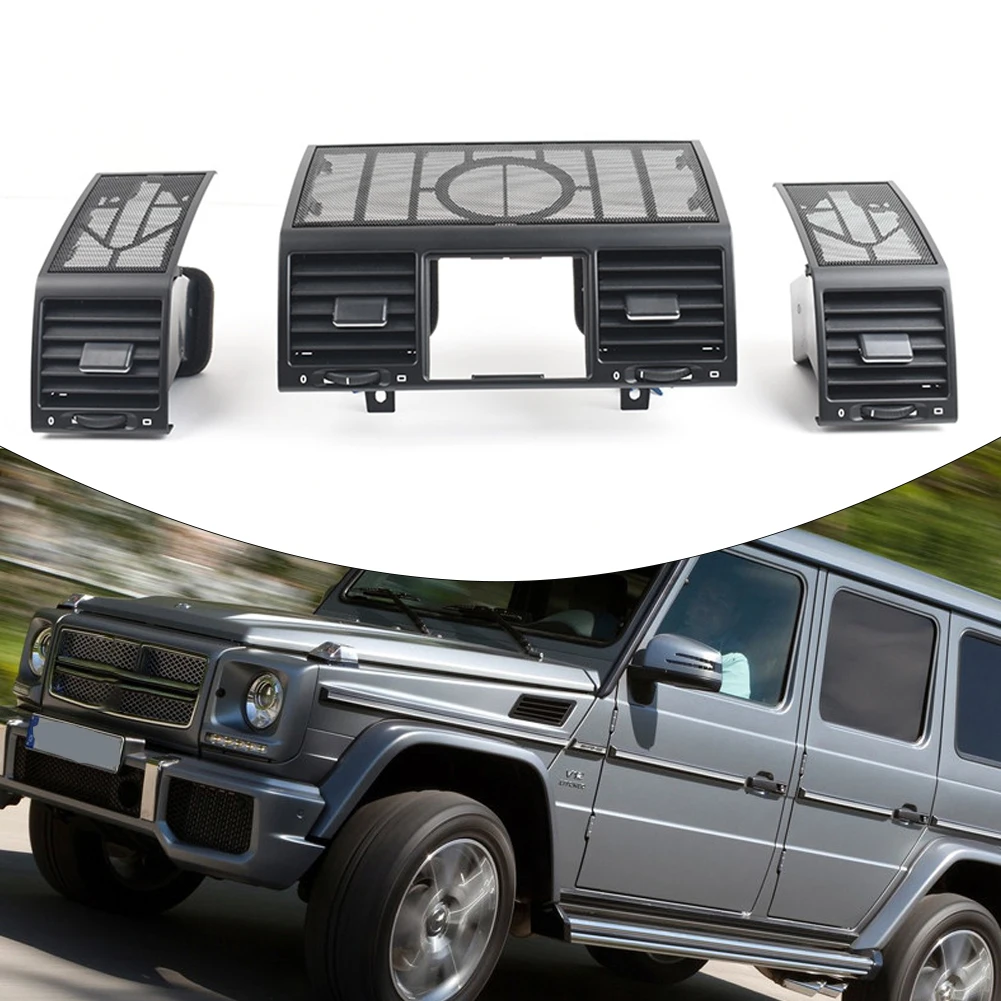 

Dashboard AC Vents A C Air Vent Grille Cover ABS PC Material Construction Compatible With 2004-2012 Models For Mercedes G-Class