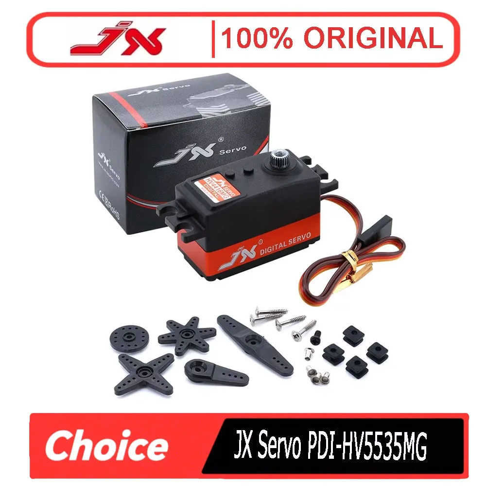 

JX SERVO PDI-HV4416MG 16KG Metal Gear Digital Servo High Torque for RC Cars Aircraft UAV Helicopters Mechanical Arms