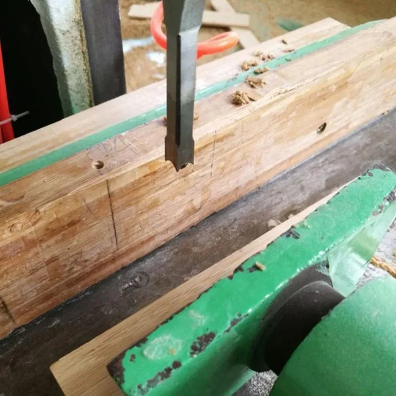 4pcs 6.357.94/9.5/12.7 HSS Square Hole Drill Bit mortising Woodworking Tool