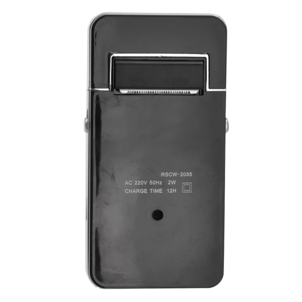 

Перезаряжаемая электробритва-2055, моющаяся форма, черный мужской триммер для бритья с одним лезвием, технология подъема резки