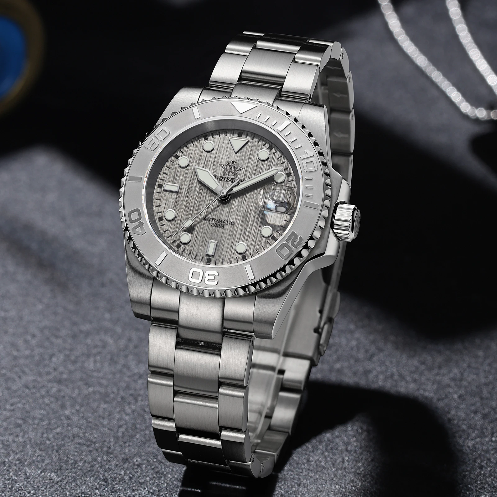 

ADDIESDIVE NEW Men's Watches NH35A Automatic Mechanical Watch Stainless Steel AD2087 Reloj Hombre Sapphire Glass Luminous Watch