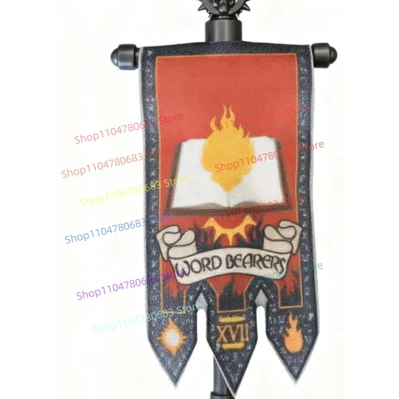 Klocki MOC Flaga Bojowa Legionu Akcesorium Mini Figurka Model do Składania Dekoracja Anime Gra Zabawka Prezent Kolekcjonerski