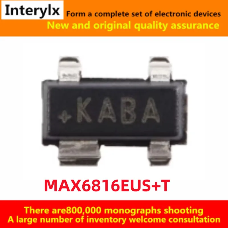5-20Pcs/Lot Original genuine MAX6816EUS+T MAX6816 MAX6816EUS silk-print KABA patch SOT143 MCU monitoring chip
