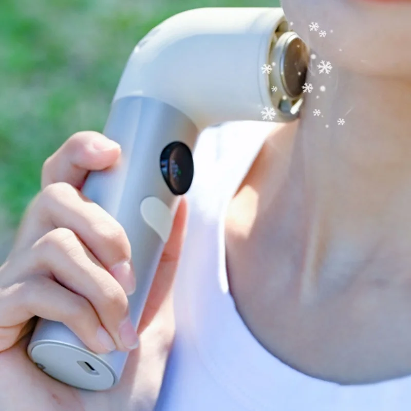 travel-home-beach-portable-handheld-fan-ice-cooling-quiet-360°-adjustable-curved-mini-fan-with-lanyard