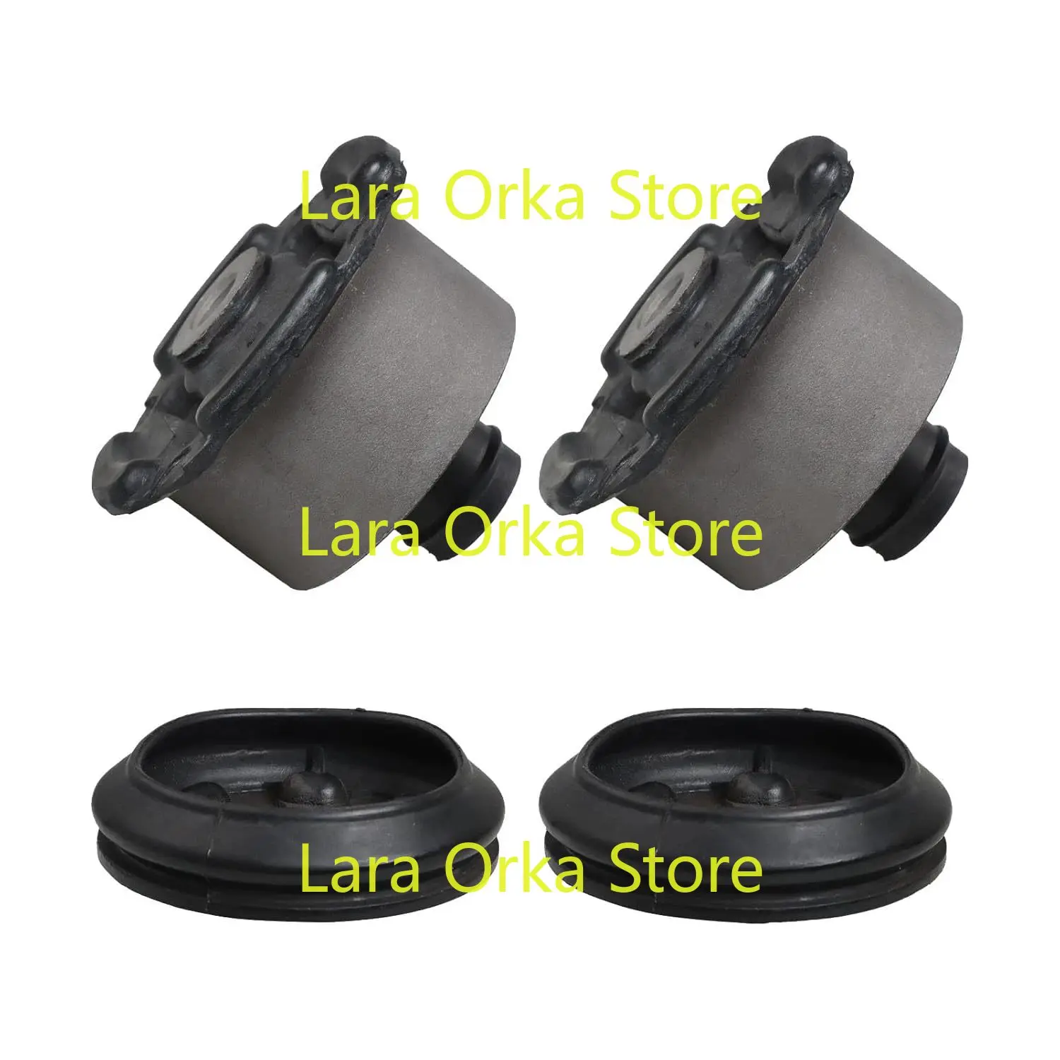 4 Rear Bushing Differential Mount Insulator 2side Compatible with Honda Element 2003-2011 Replace 50711-SCW-A01, 50713-SCW-A01