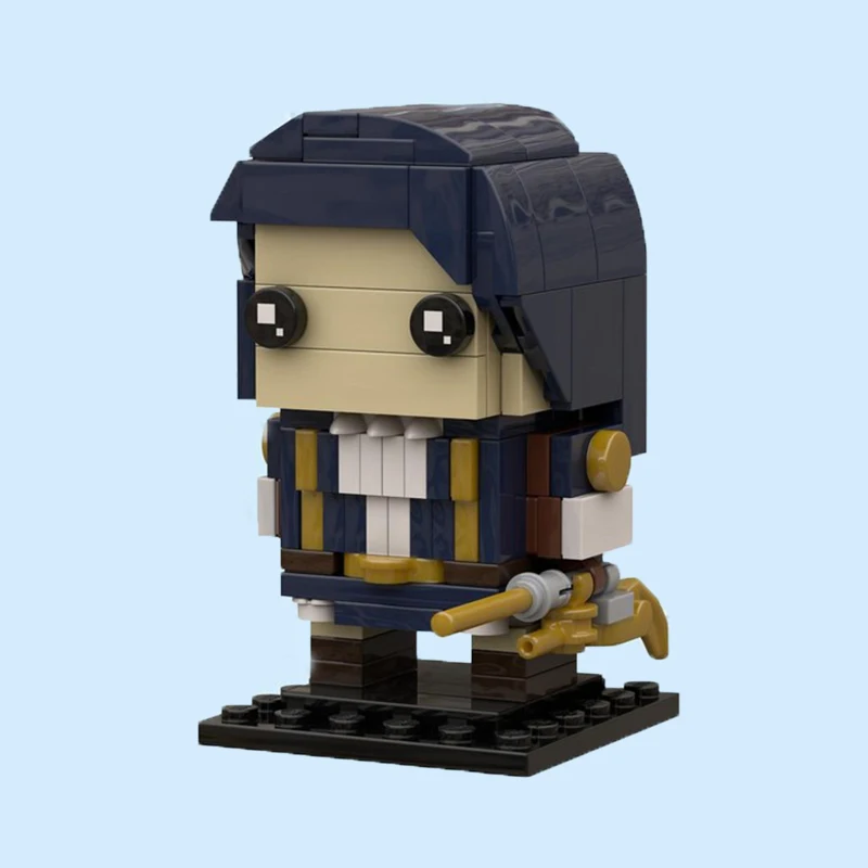 

169PCS MOC Arcanees Caitlyn Arcane Leaguess of Legendser Character Model Modular Building Blocks DIY Creative Assembly Toys Gift