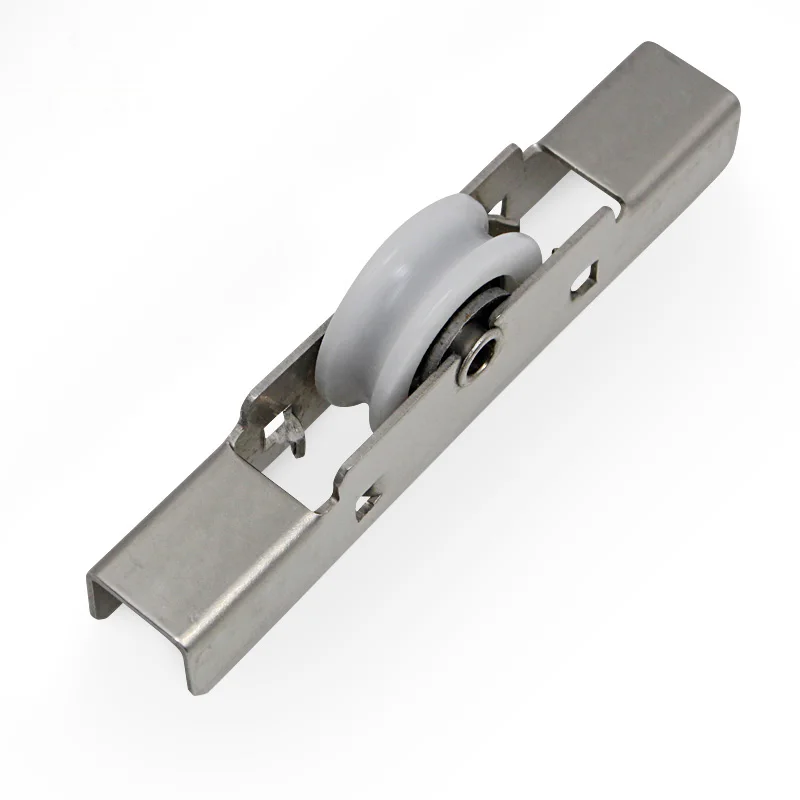 10mm Frameless Balcony Roller Sliding Glass Door Plastic Steel Window Pulley Shower Room Concave Wheel Hardware Part