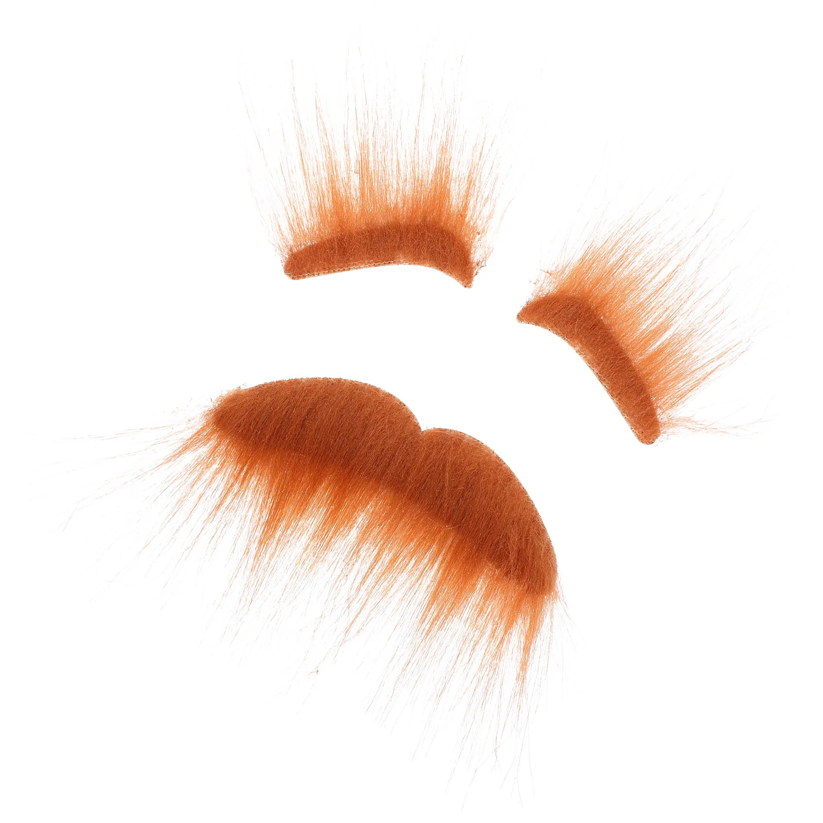 

1 Set Simulation Beard False Eyebrow Fake Mustache For Cosplay Party Carnival Stage Performance Prop Lightweight Cloth Material