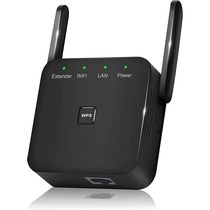 2024 Newest WiFi Extender, WiFi Repeater, WiFi Booster, Covers Up to 9860 Sq.ft and 60 Devices, Internet Booster - with Ethernet