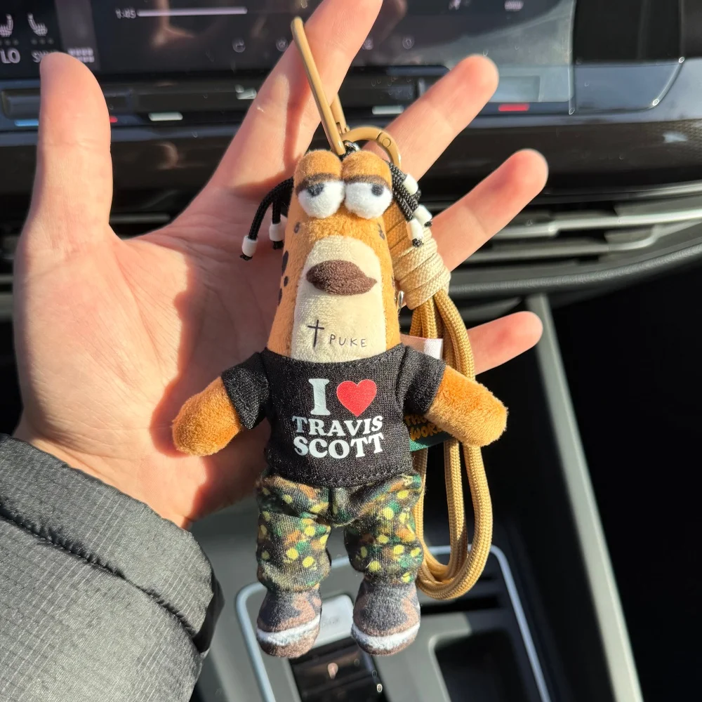 

Travis Scott Fish Plush Keychain Plushies Stuffed Doll Toys Pendant Collection Cute Kids Boys Girls Birthday Christmas Gifts