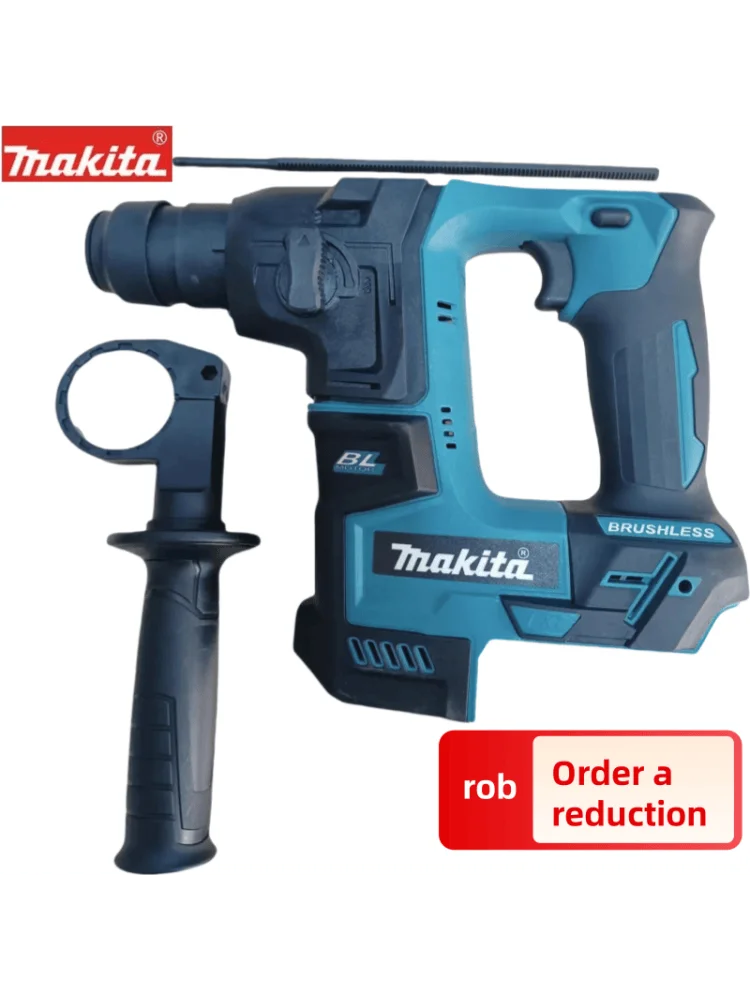 Makita Electric Hammer HR140D Rechargeable Percussion Drill Brushless Household Multi-function Drill Lithium Battery Drill