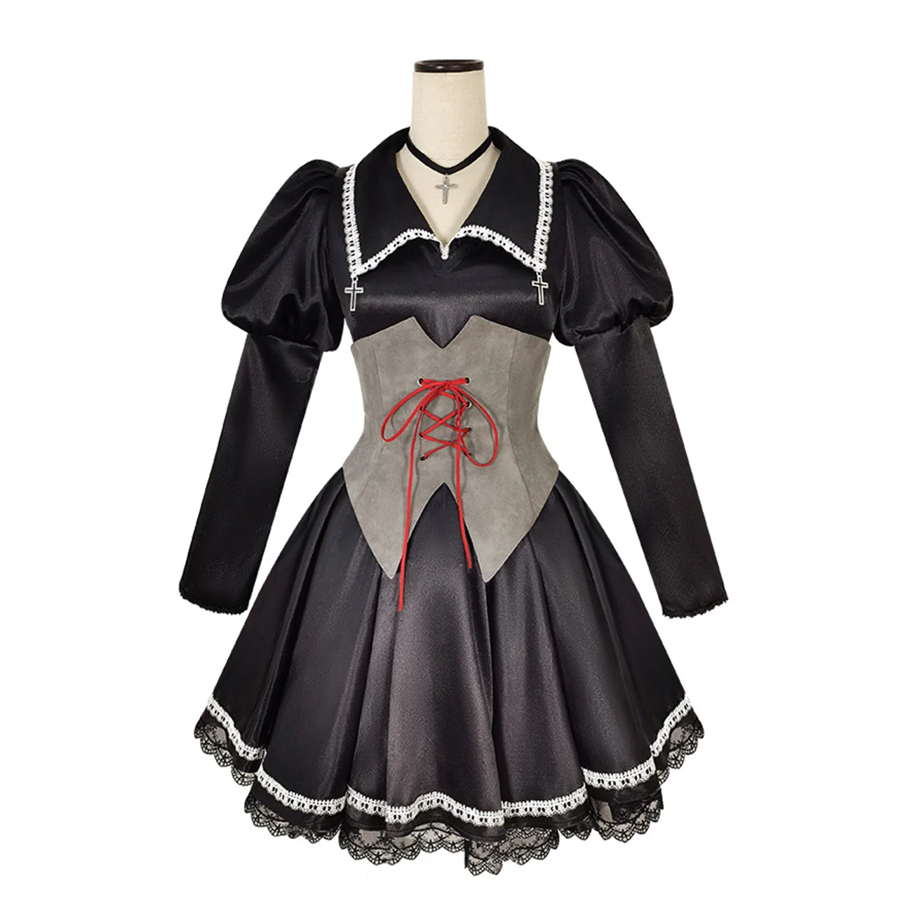 

Hemixush Anime Shugo Chara Cosplay Tsukiyomi Utau Costume Party Uniform Full Set Female Suit