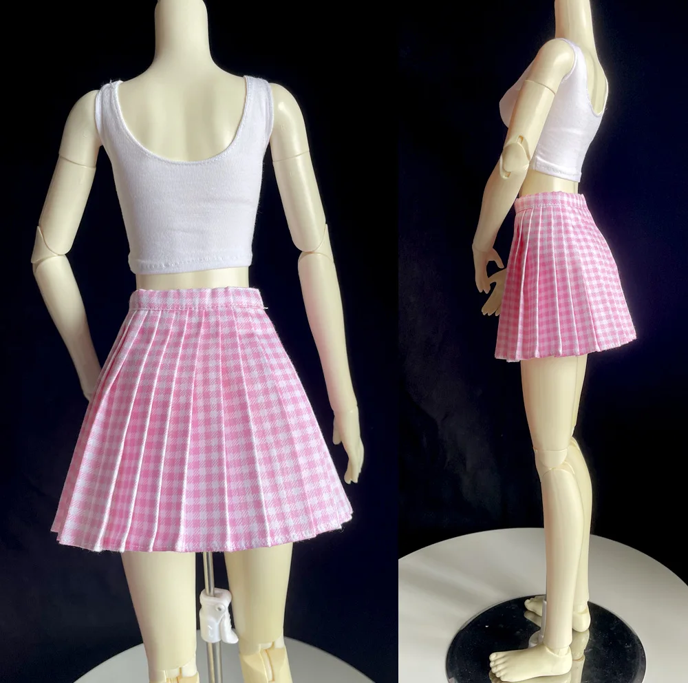 Pleated Doll Skirt 1/3 Scale Multiple Patterns And Styles Available for Girl Doll Toys