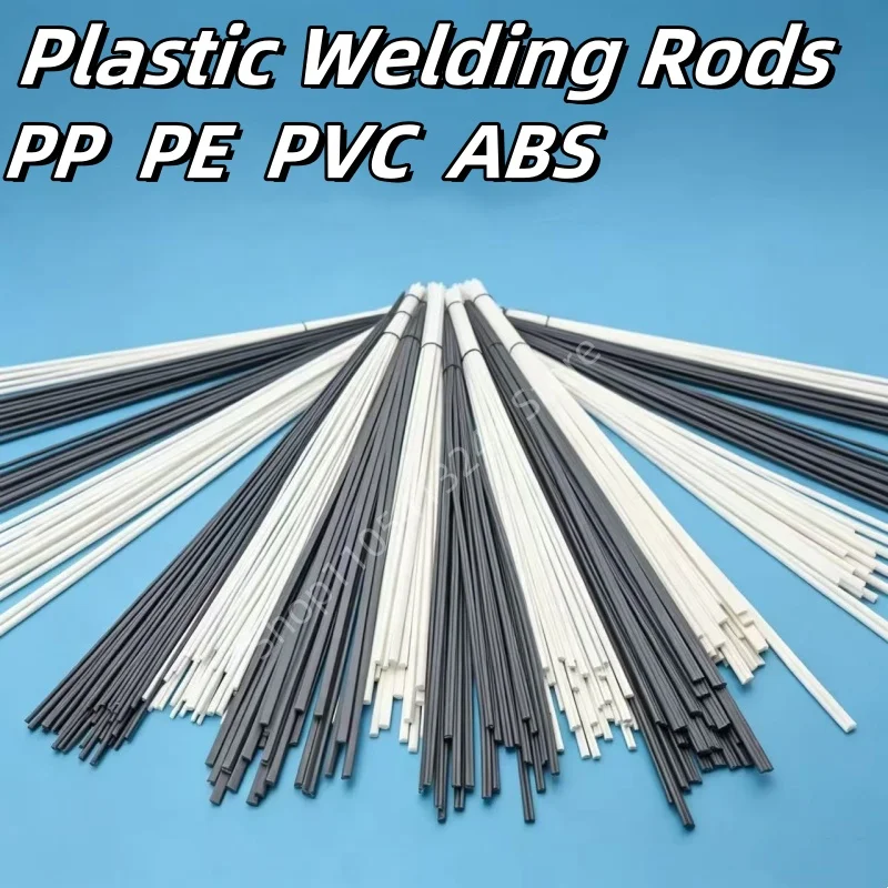 3/5Meters Plastic Welding Rods 5x2.5mm ABS/PP/PVC/PE Welding Sticks Plastic Welder Gun Car Bumper Repair Welding Supplies