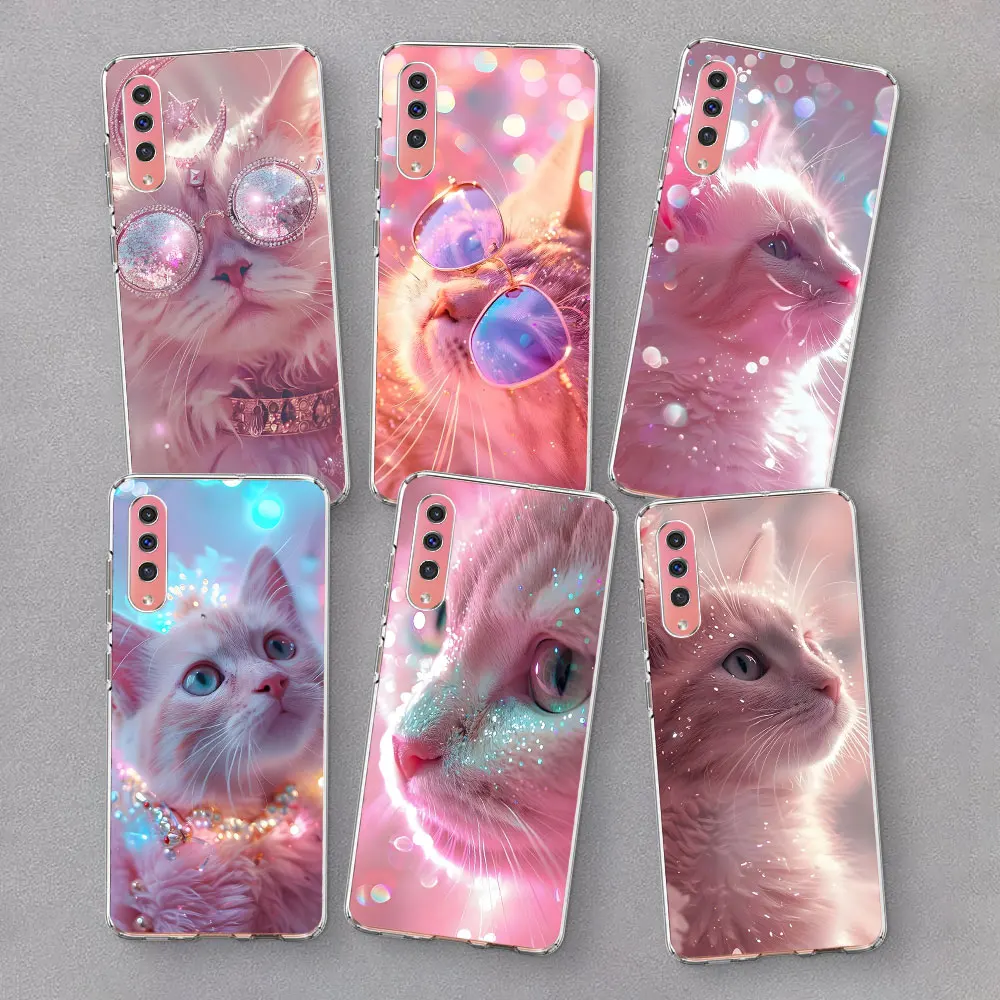 Pink Cat Cute Case …