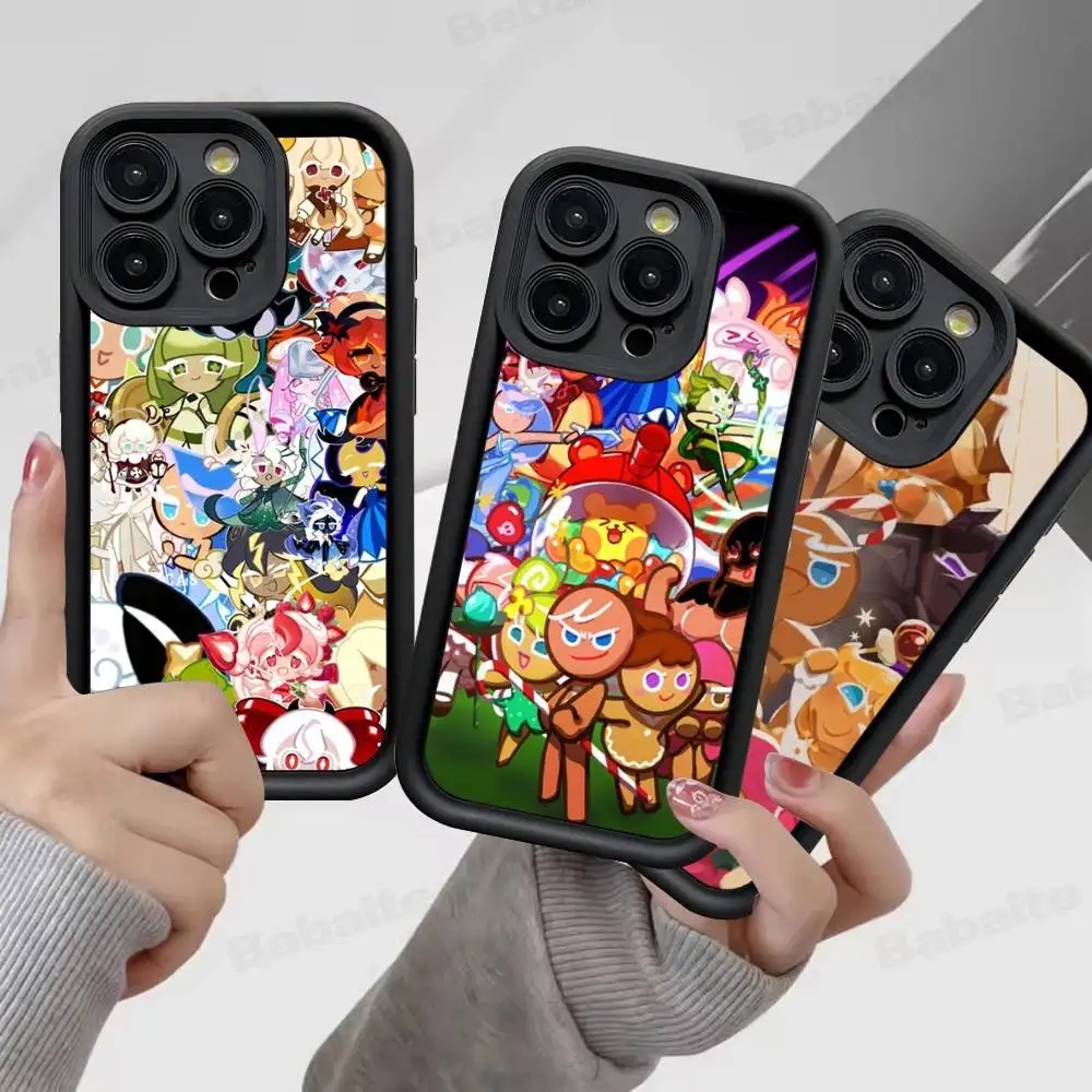 Игра C-Cookie Run Kingdom для iPhone 17, 15, 13, 12, 11, 14 Pro Max X XR XS 16 Plus, противоударная задняя крышка Candy