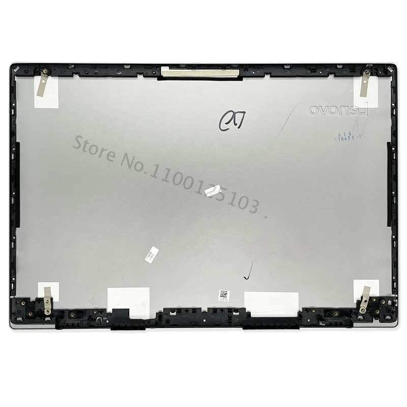 Imagem -03 - New Laptop Lcd Back Cover For Lenovo Ideapad 320s15ikb 520s-15 520s-15ikb 320s-15 Front Bezel Hinges Palmrest Bottom Case Grey