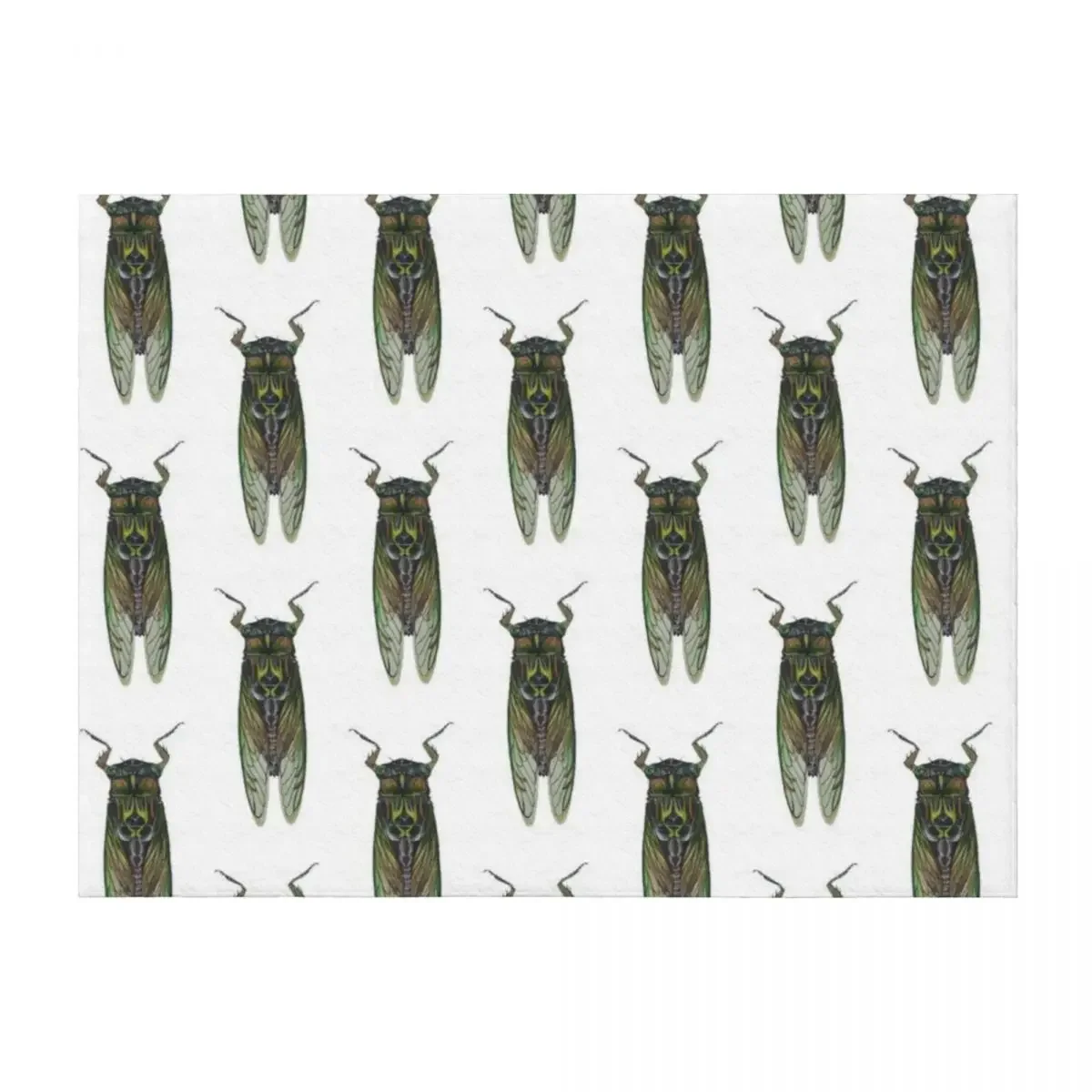 

Cicada Throw Blanket Soft Plush Plaid Luxury Throw Thermal Soft Blankets