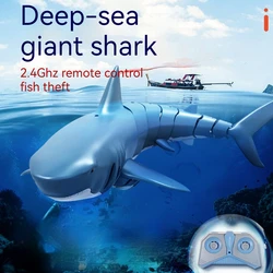 T11 Remote-controlled Shark Charging Biomimetic Electric Motor Fish Simulation Swaying Fish Summer Children's Water Toy