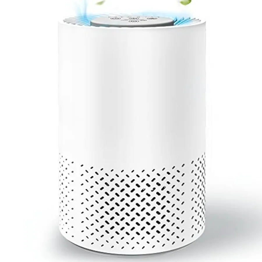 

Air Purifier for Home, Baby, Dorm Room - Portable Desktop Air Cleaner for Home - Small HEPA Air Purifier for Bedroom, Baby Room