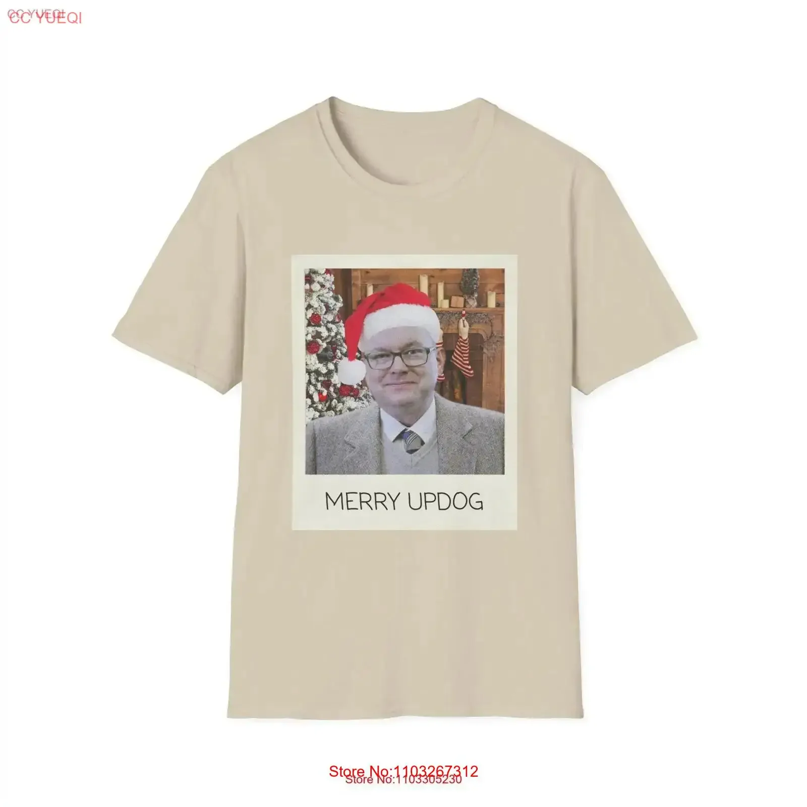 Colin Robinson What We Do in the Shadows Updog Weihnachts-T-Shirt im Vintage-Stil, gewaschen, weich, dehnbar, mit Grafik, leicht modisch, lässig