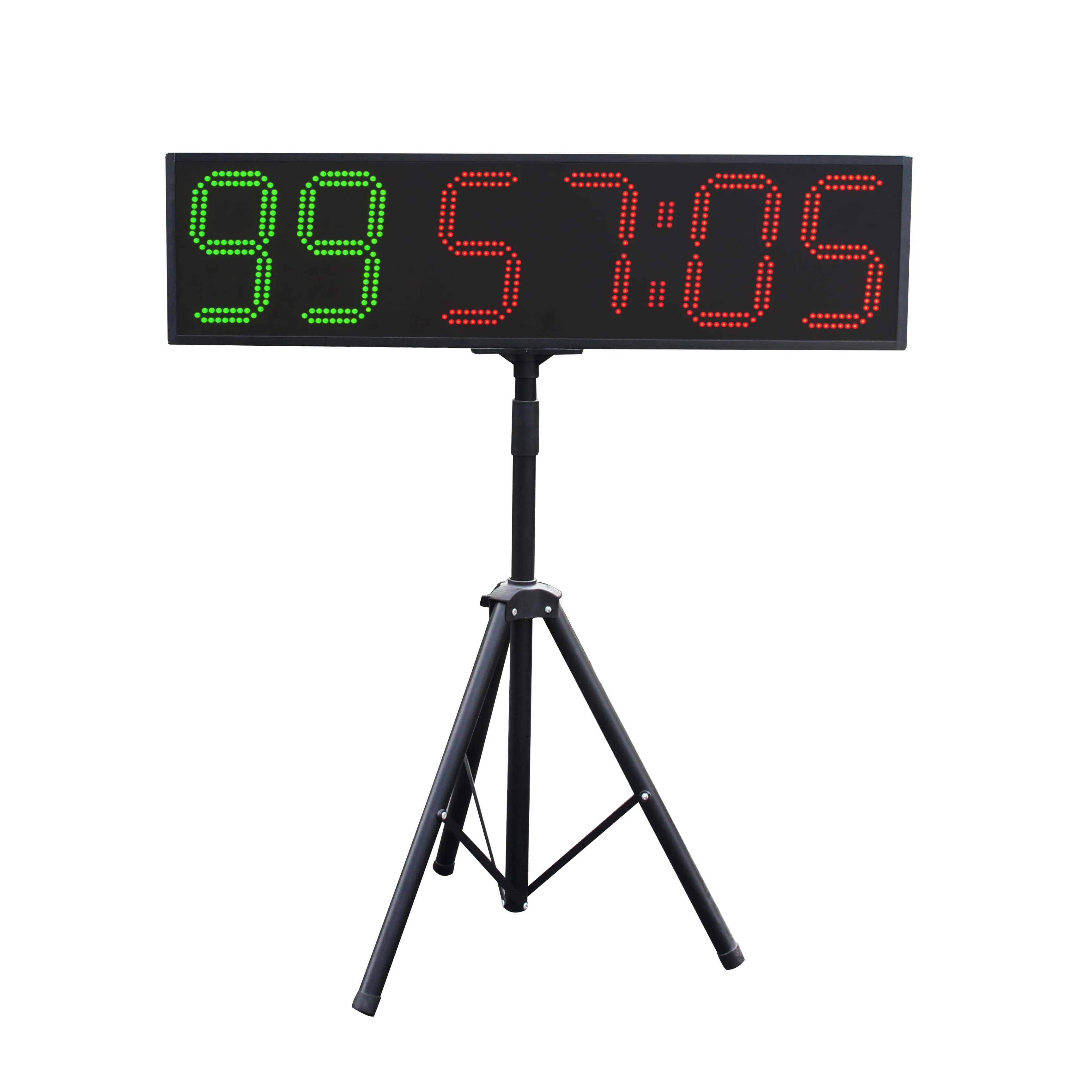 CP28B Extra Large 6 Digits 9 Inch Commercial Sports Countdown up Clock Programmable Gym Digital Interval Timer