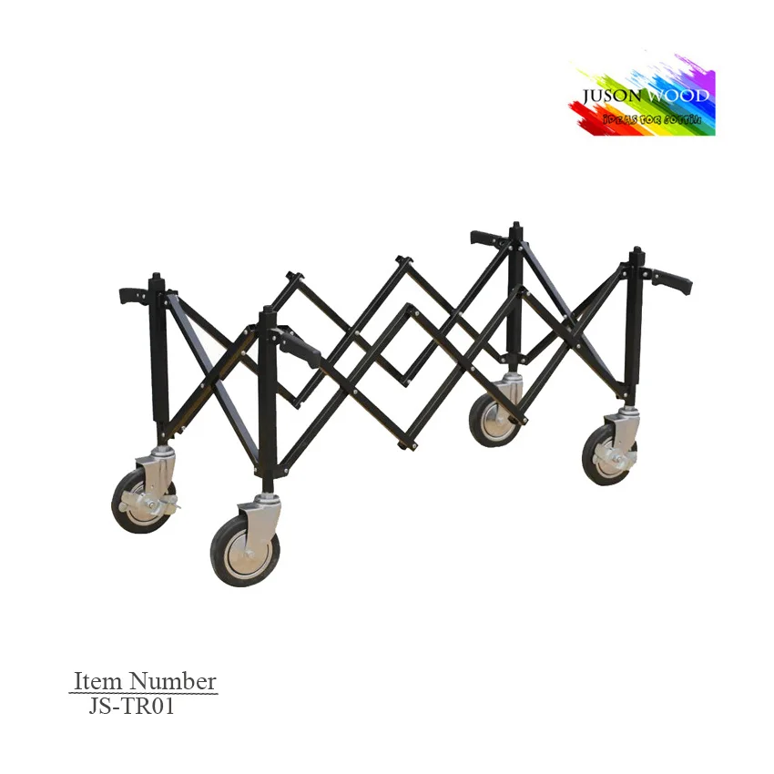 JS-TR001 Funeral Foldable Trolleys For Coffins And Caskets