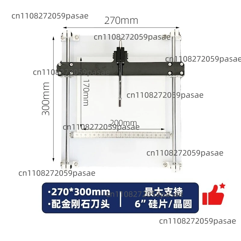 Dicing Machine Diamond Slicing Glass Portable Slicing Instrument Silicon Wafer Silicon Wafer Wafer Cutting Tool