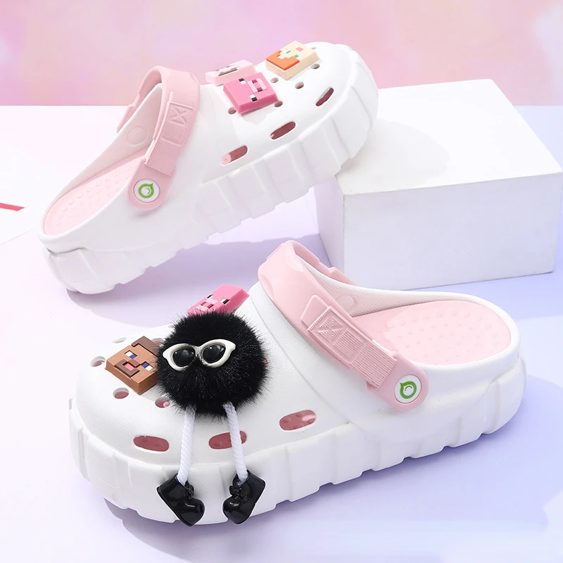 Women Summer Clogs Vacation Slippers Non-slip EVA Soft Bottom Shoes Classic Nursing Clogs Hospital Women Work Medical Sandals