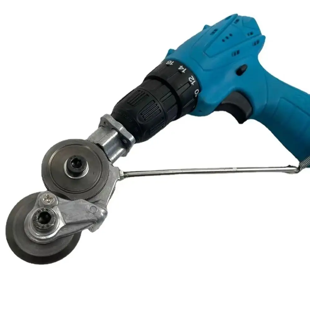 

1Set Metal Electric Drill Plate Cutter DIY Universal Refitting Plate Shears Nibbler Drill Cutter Attachment