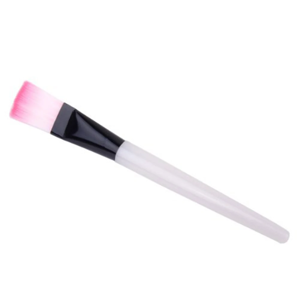 

10pcs Mud Mask Brush Skincare Tools Plastic Handle Facial Cleansing Makeup Brush Nylon Bristle Aluminium Tube Long