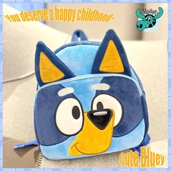 Moose Bluey anaokulu çocuk Schoolbag karikatür Bluey aile peluş sırt çantası piknik ve seyahat fotoğraf atıştırmalık paketi çocuk hediyeler