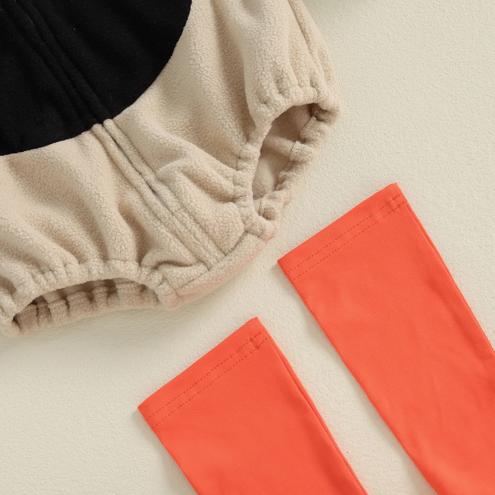 2026 هالوين طفل رضيع بطة زي أكمام مقنعين سستة إغلاق رومبير مع تدفئة الساق تأثيري حلي مجموعات الطفل