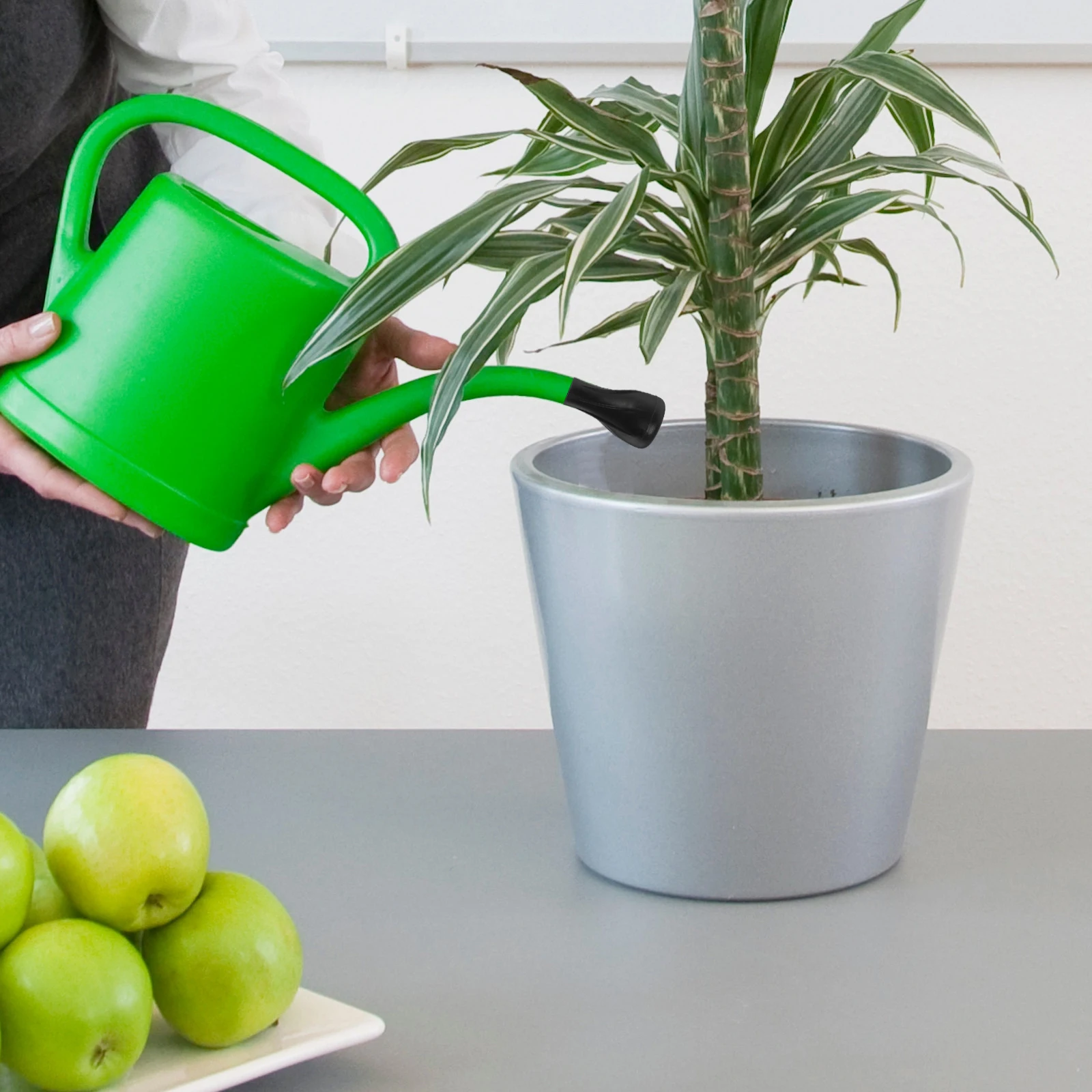 

Golden Watering Can Head Sprinkler Spout Nozzle Replacement Durable PP Material Easy Storage Garden Home Use Plant