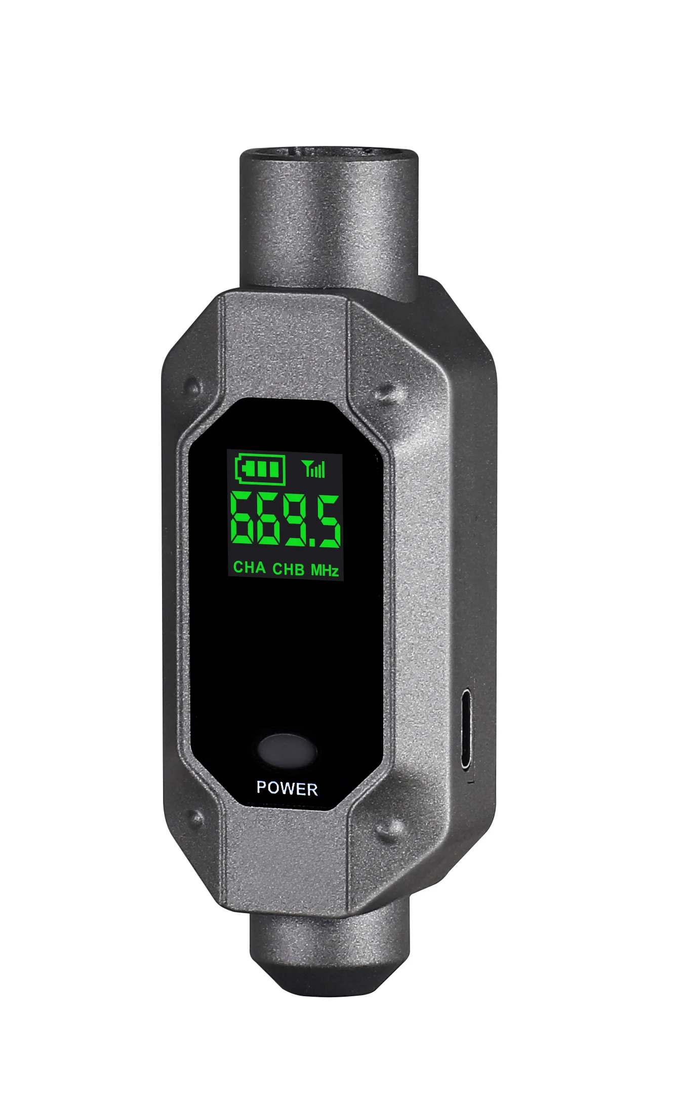 Sistem Mikrofon Nirkabel UHF TLF Xtuga C-950 Sepuluh Unit dengan Adaptor Mic XLR, Transmitter dan Receiver untuk Mic Dinamis