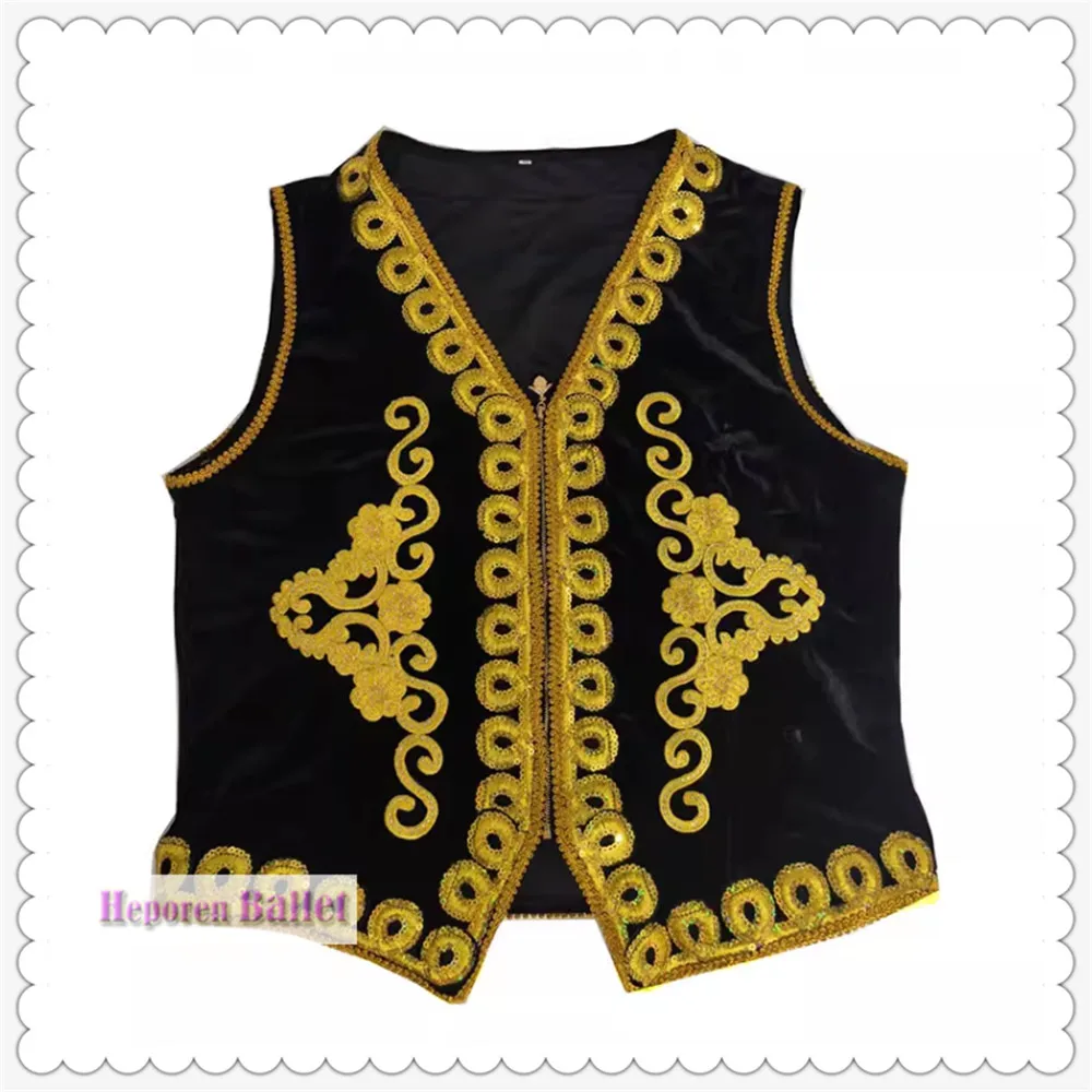 

Men's Prince Ballet Dance Dress Vest Ethnic Minority Clothing Coat