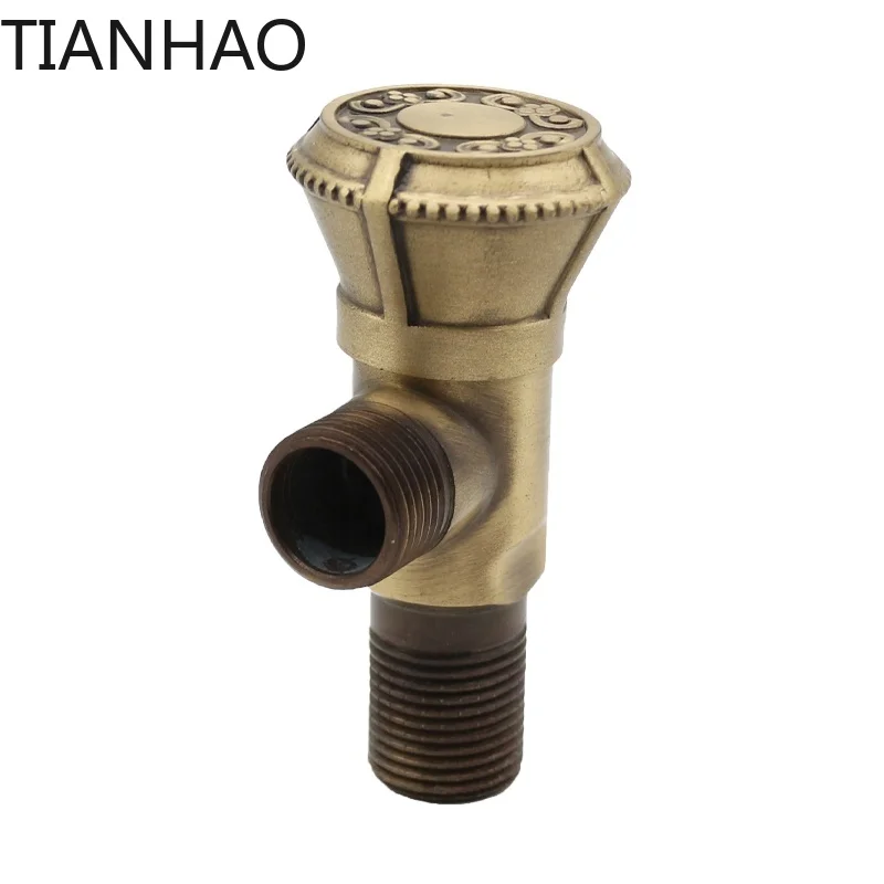 Bathroom toilet paper regulator brass angle radiator valve faucet