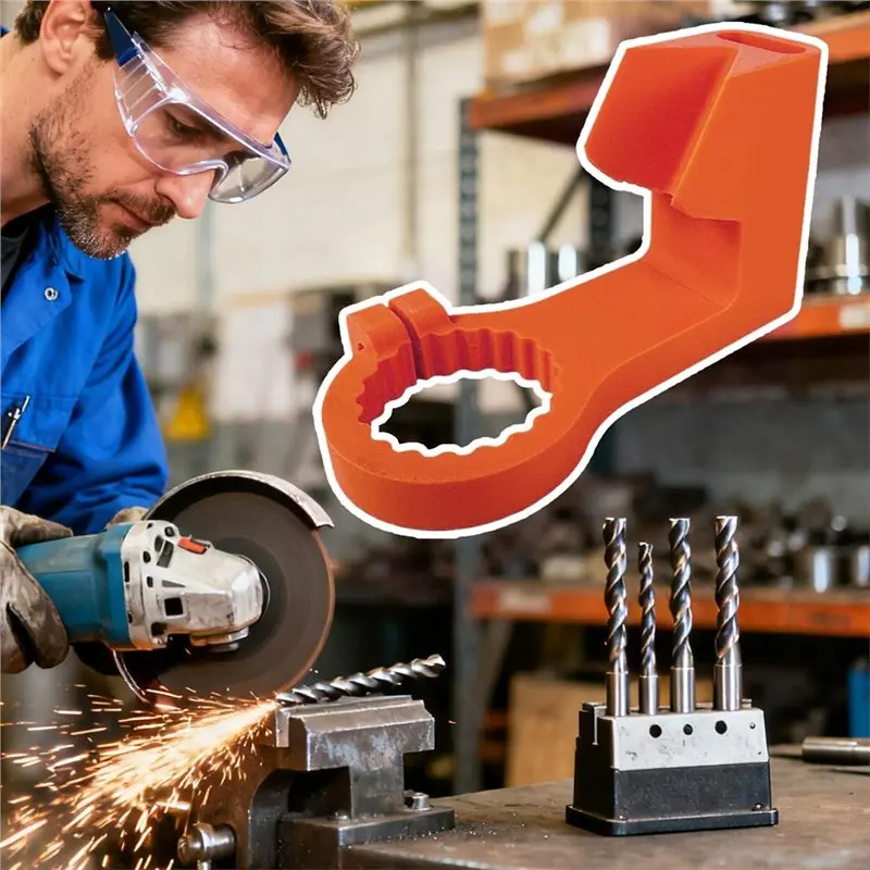 AB47-Drill Grinder Grinding Guide Tool Drill Bit Grinding Sharpener Handheld Drill Bit Sharpening