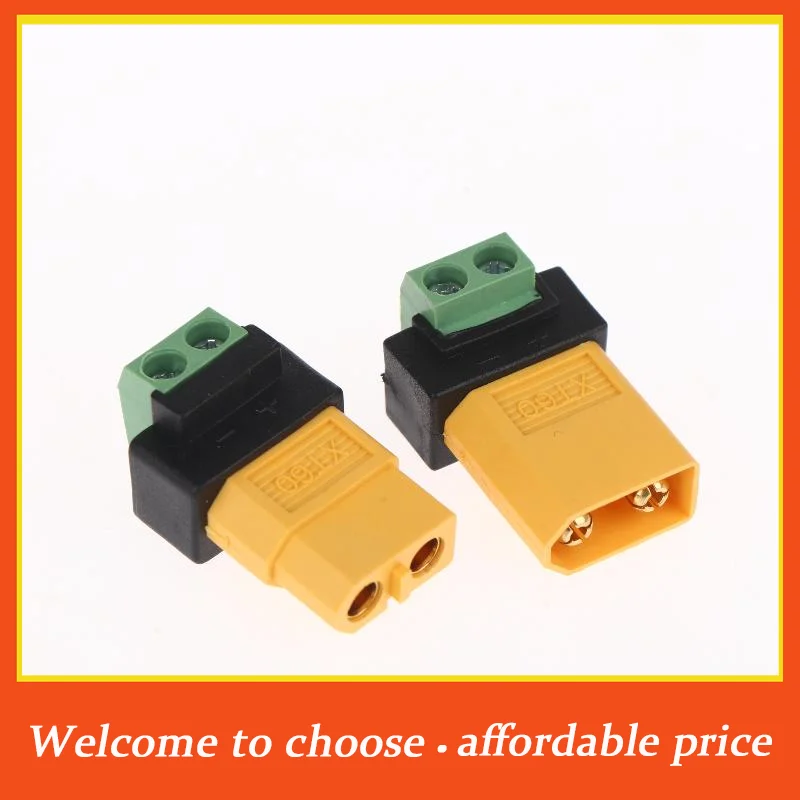 

"。 ПВХ-адаптер для зарядных устройств БПЛА, солнечных панелей и моделей устройств: XT60 (папа/мама) на 2-контактный клеммный разъем, беспаечный зарядный коннектор