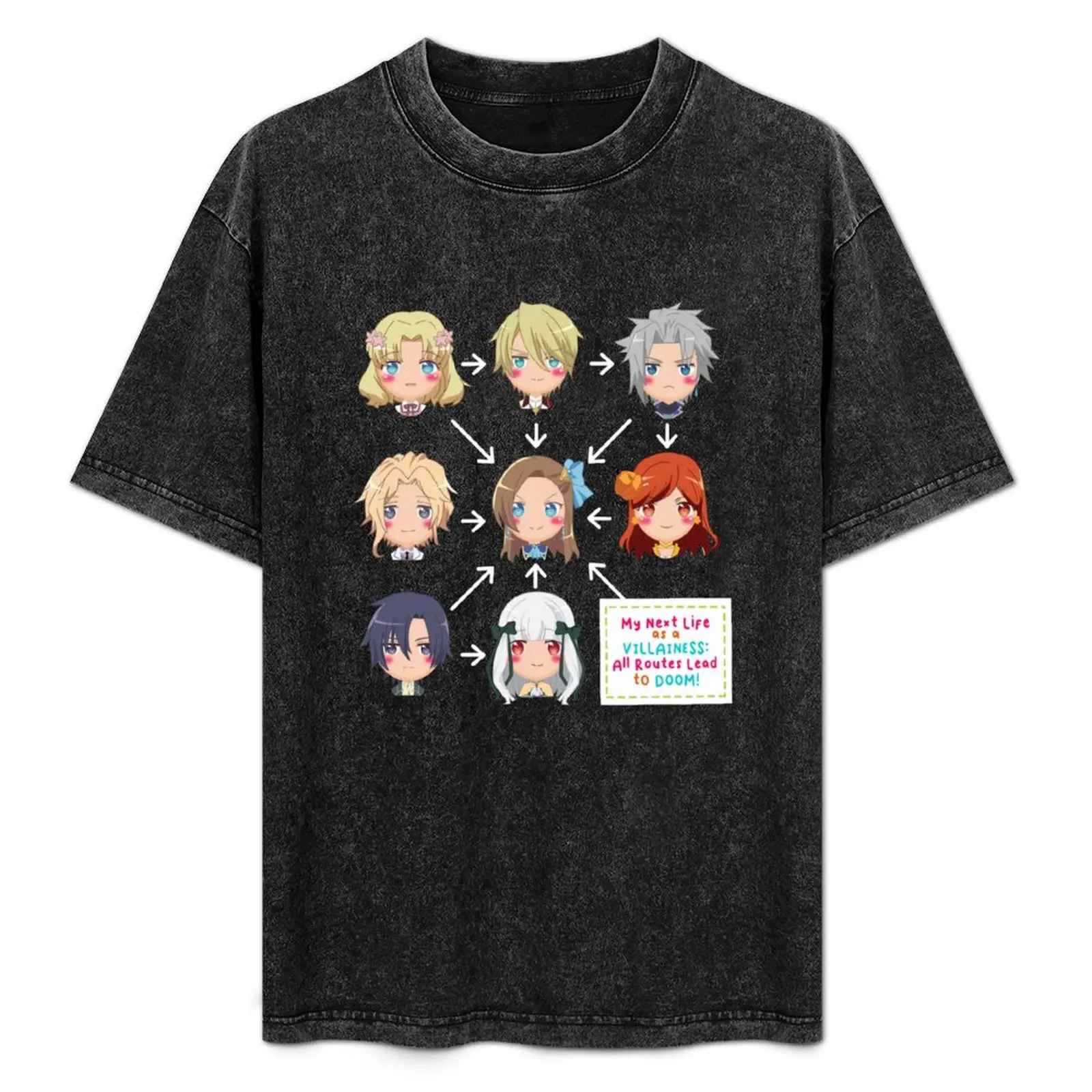 

My Next Life as a Villainess T-Shirt t shirt man designer t shirts cotton 100% T-Shirt