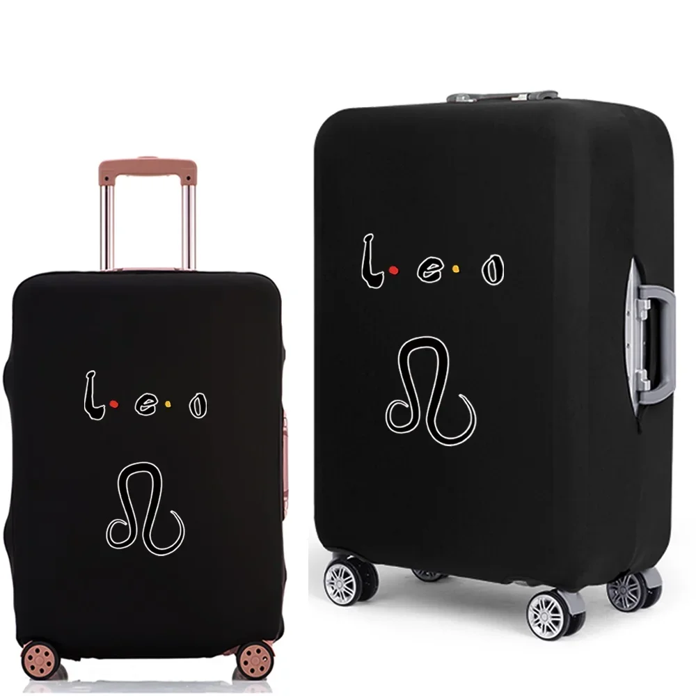 Travel Suitcase Dust Cover Constellation Print Luggage Protective Cover for 18-28 Inch Portable Trolley Case Travel Accessories