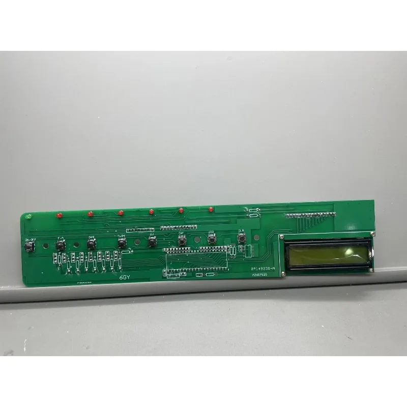 Standard Light Source Color Matching Cabinet Control Board With LCD Display And Button Panel For Textile And Printing
